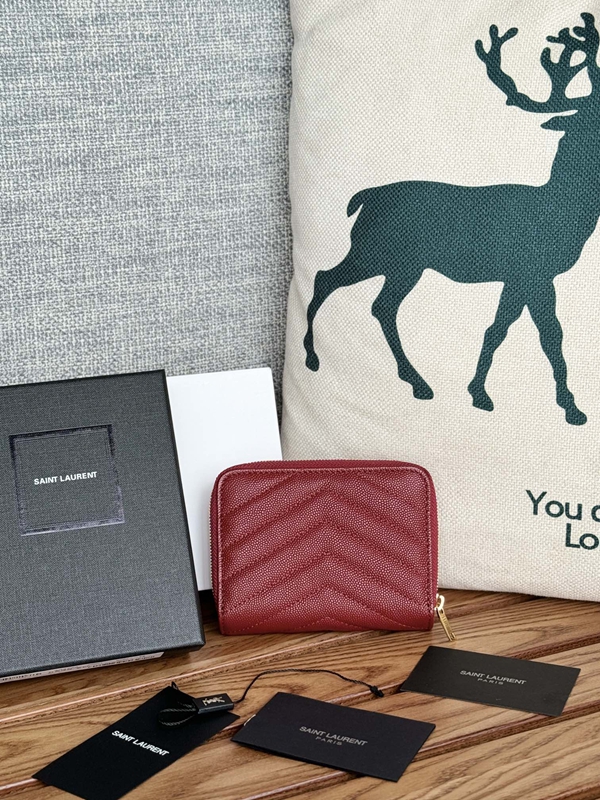 イヴサンローラン財布背面デザイン